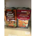 4: Barrattine Wood Protective Treatment Red Cedar (RRP £30.30 each)