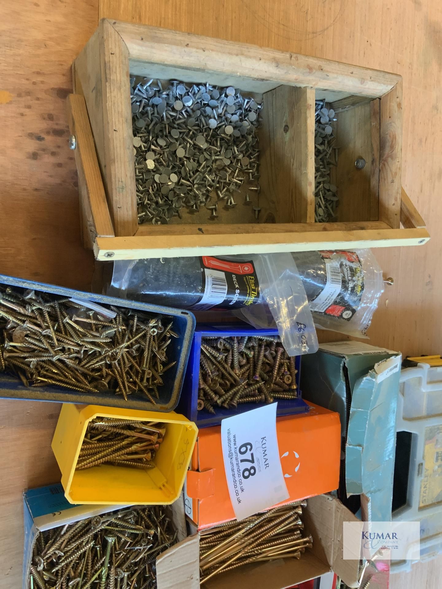 Assorted Boxes of Screws - as shown in pictures - Image 2 of 4
