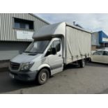 2015 - LWB Curtain Side Mercedes Sprinter 313 CDI Van