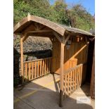 Appleton Gazebo Sizes (W x D x H) 2.22m x 2.22m x 2.40m RRP £719.99 - Successful Bidder is