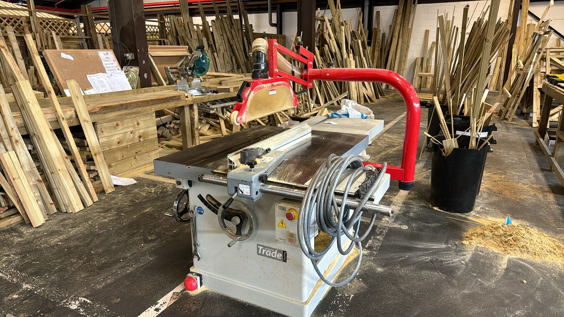 Axminster Trade Model AT400SB Table Saw, Serial No. 19120077, (12/2019) - Image 3 of 18