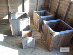 Holywell Planter Set of 4 As Shown RRP £180