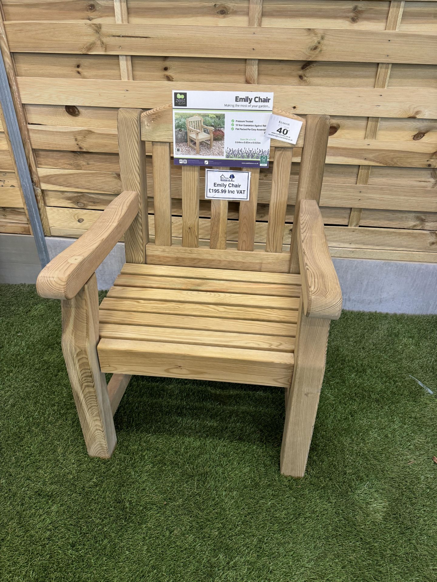 Emily Chair, Sizes (W x D x H) 0.64m x 0.65m x 0.935m RRP £195.99