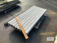 9: 2.1m x 100mm x 100mm Slotted Fence Post