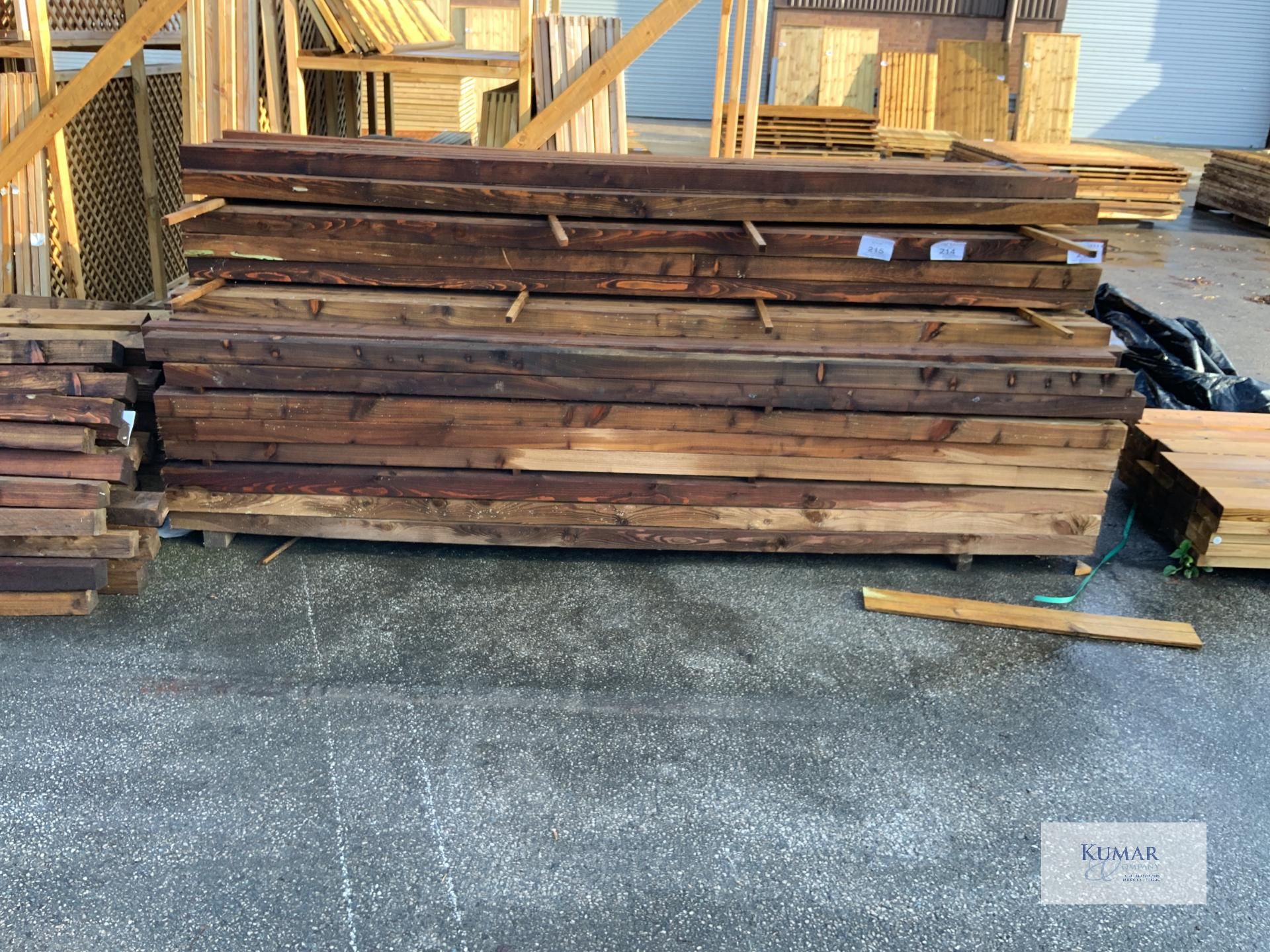 50: 3M x 75mm x 75mm Rough Sawn Timber - Image 4 of 4