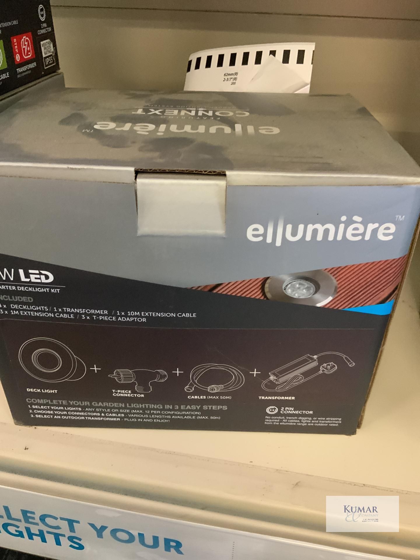 1: Ellumiere Deck Light Starter Kit contains 4 lights - Image 3 of 5