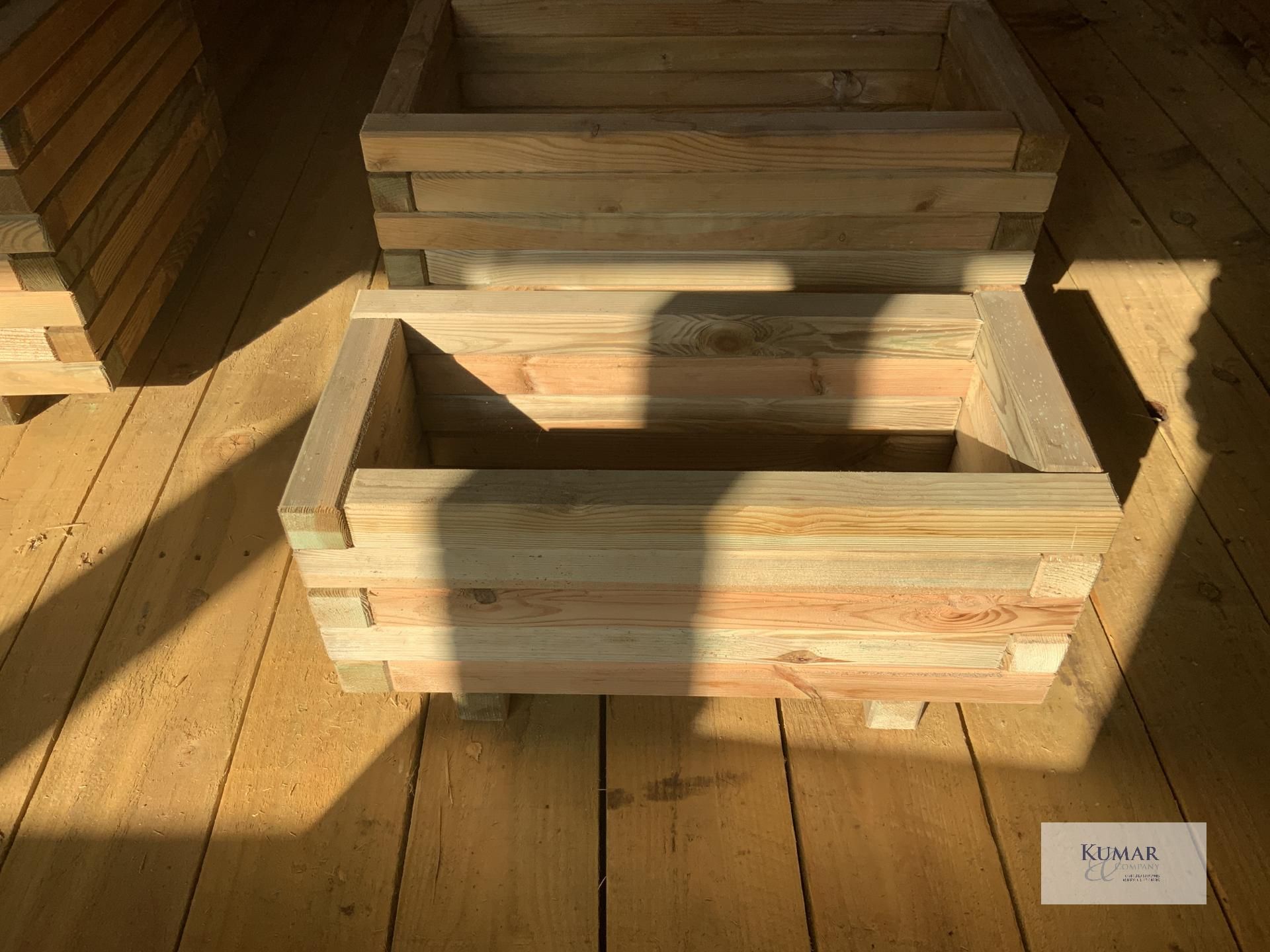 Gresford Set of 3 Rectangular Planters - Image 3 of 6