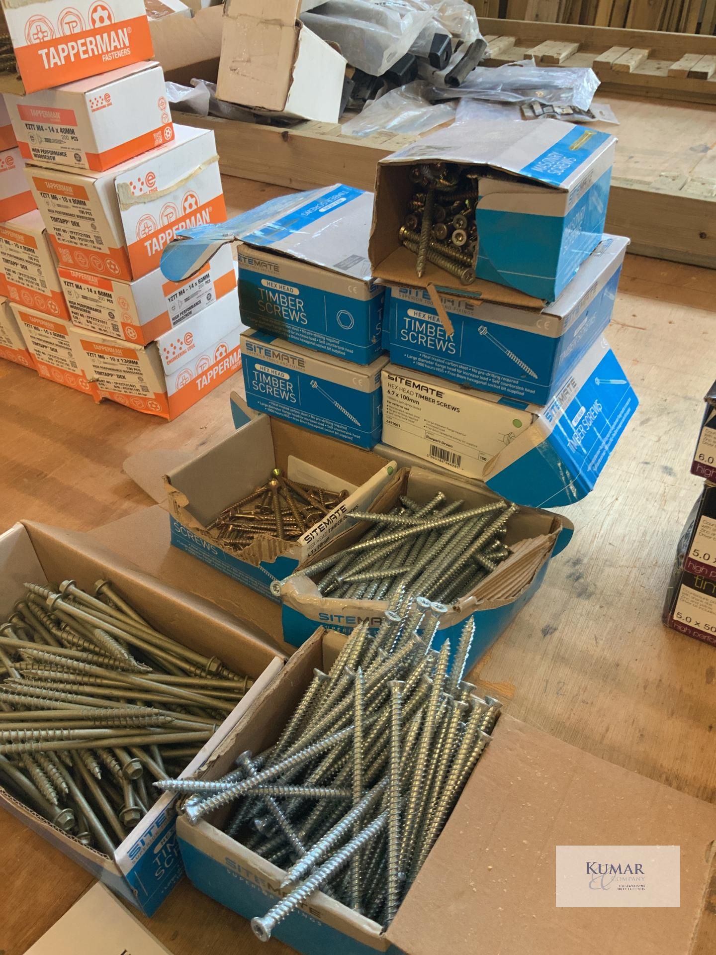 Approx 10 Half Boxes of Sitemate Timber Screws - Image 4 of 4