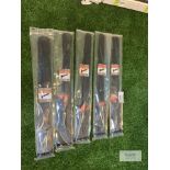 5 pairs Straight Band & Hook on Plate - 36" (RRP £46.90 each)