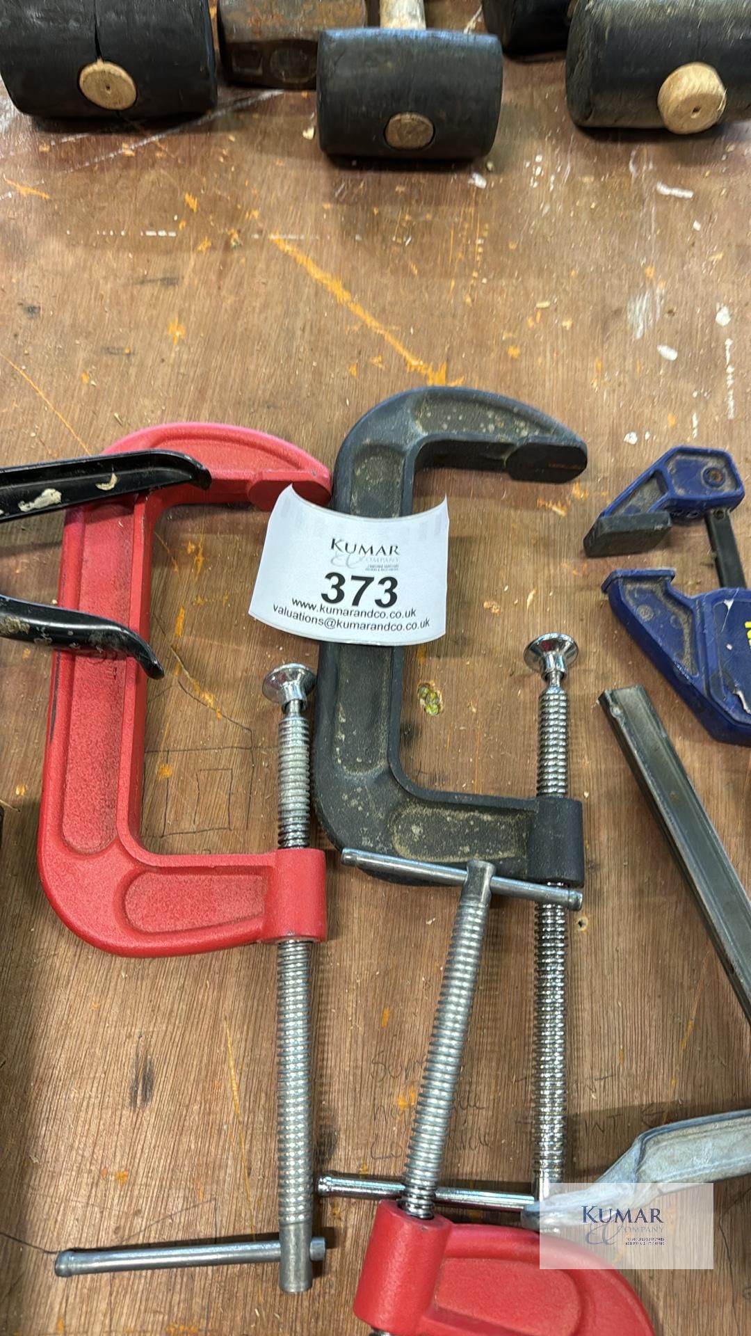 Quantity of G Clamps & Applicator Guns - Image 2 of 7