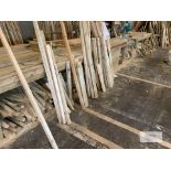 Large Amount Off Cut Timber Located Under Bench
