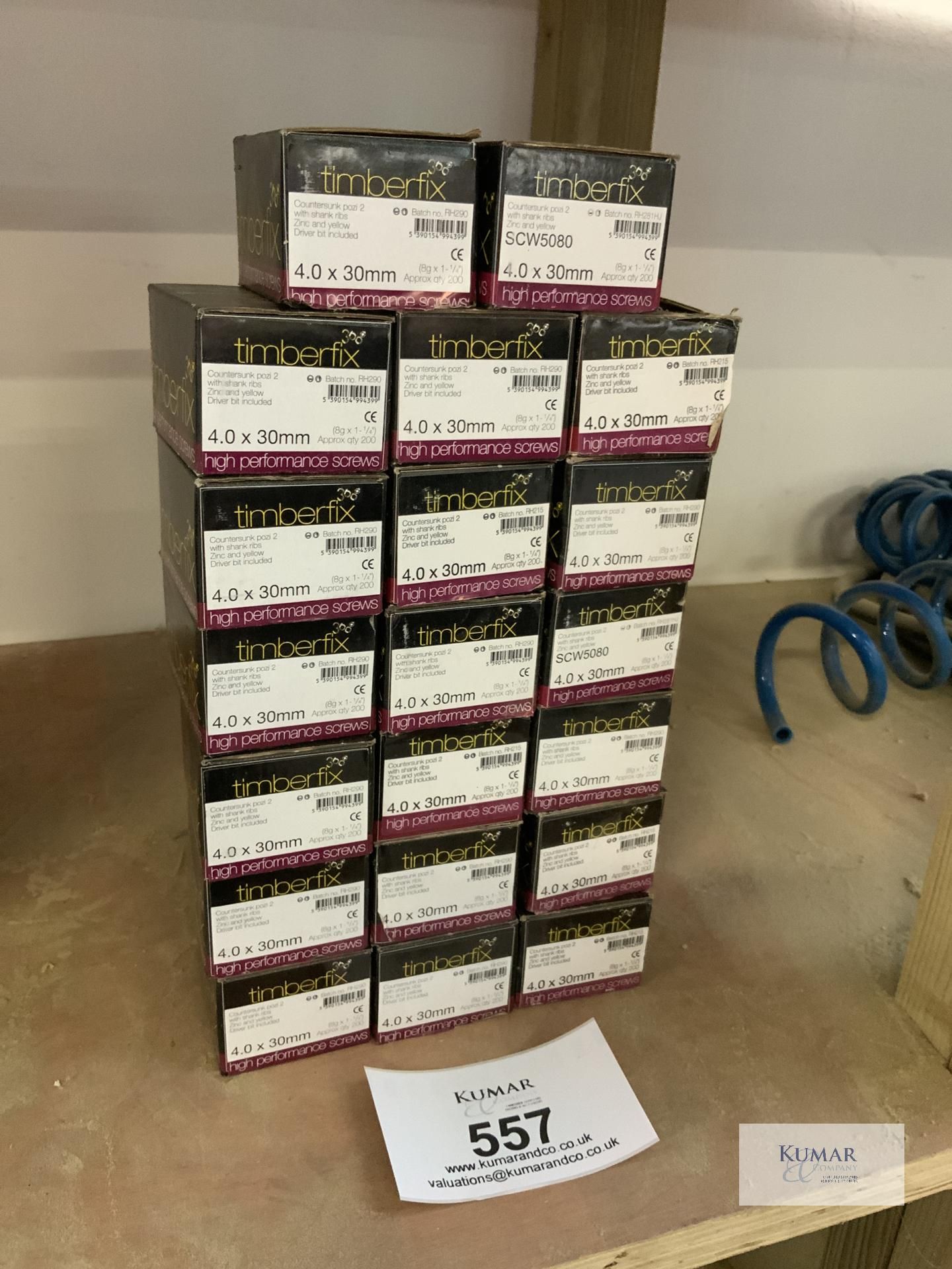 Approx 20 Boxes - 4.0 x 30mm Timberfix Wood Screws - Image 2 of 3