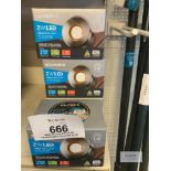 7: Ellumiere 2watt Large Deck Lights (RRP £26 each)