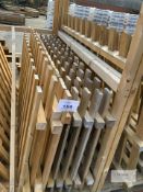 8: 6ft x 3ft Flat Top Picket Fence RRP £27.60
