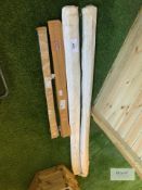 4: Shed Security bars 2: 1000mm & 2: 1800mm (RRP £39.85 + £61.20 each)