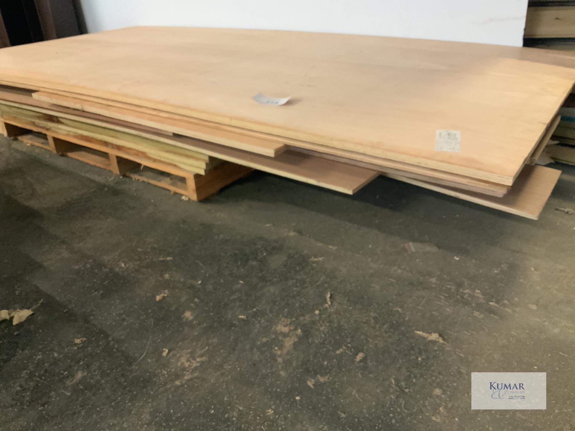 Pallet Containing Off Cut Ply Board - Image 2 of 4