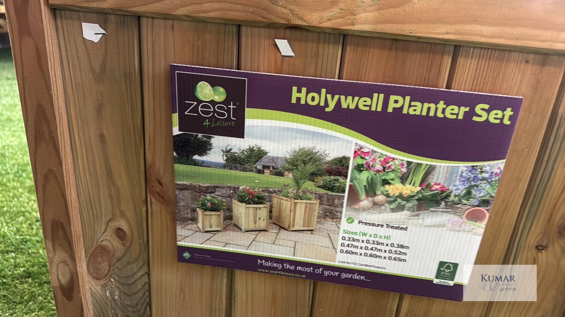 Holywell Single Planter, Sizes (W x D x H) 0.6m x 0.6m x 0.65m - Image 6 of 7