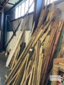 Various Lengths Of Timber ,Facia Boards + Gutters + Brackets