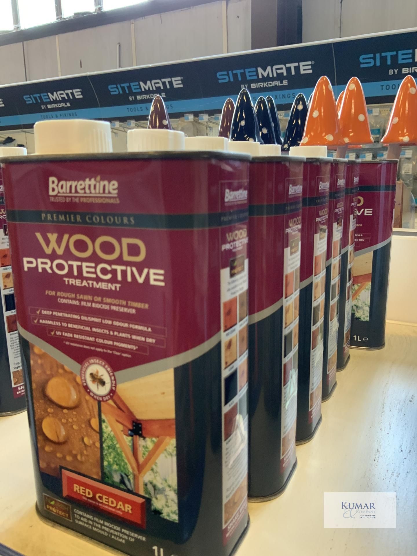 6: 1L Barrettine Red Cedar Wood Protective Treatment (RRP £10.16 each) - Image 2 of 2