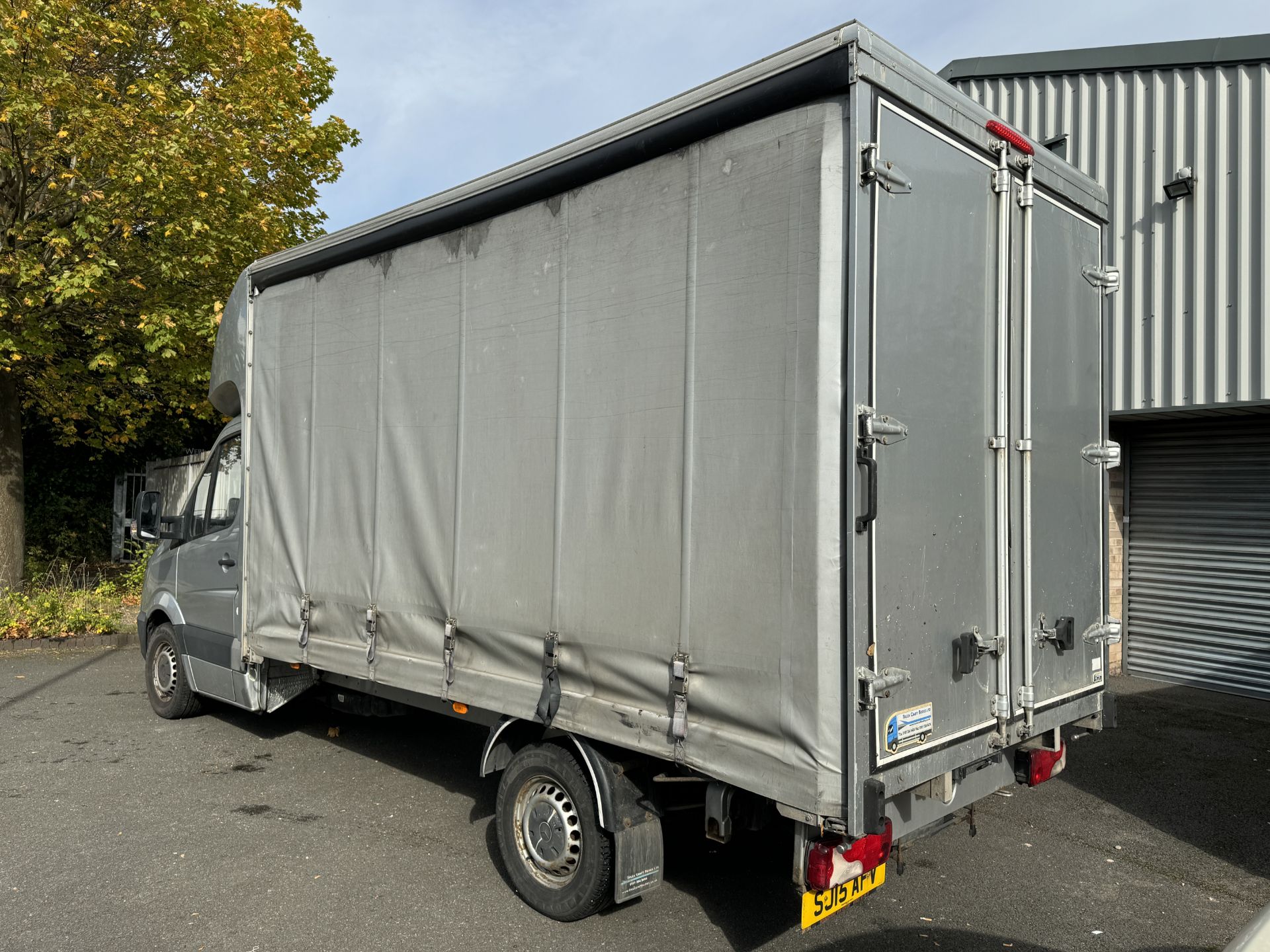 2015 - LWB Curtain Side Mercedes Sprinter 313 CDI Van - Image 4 of 52