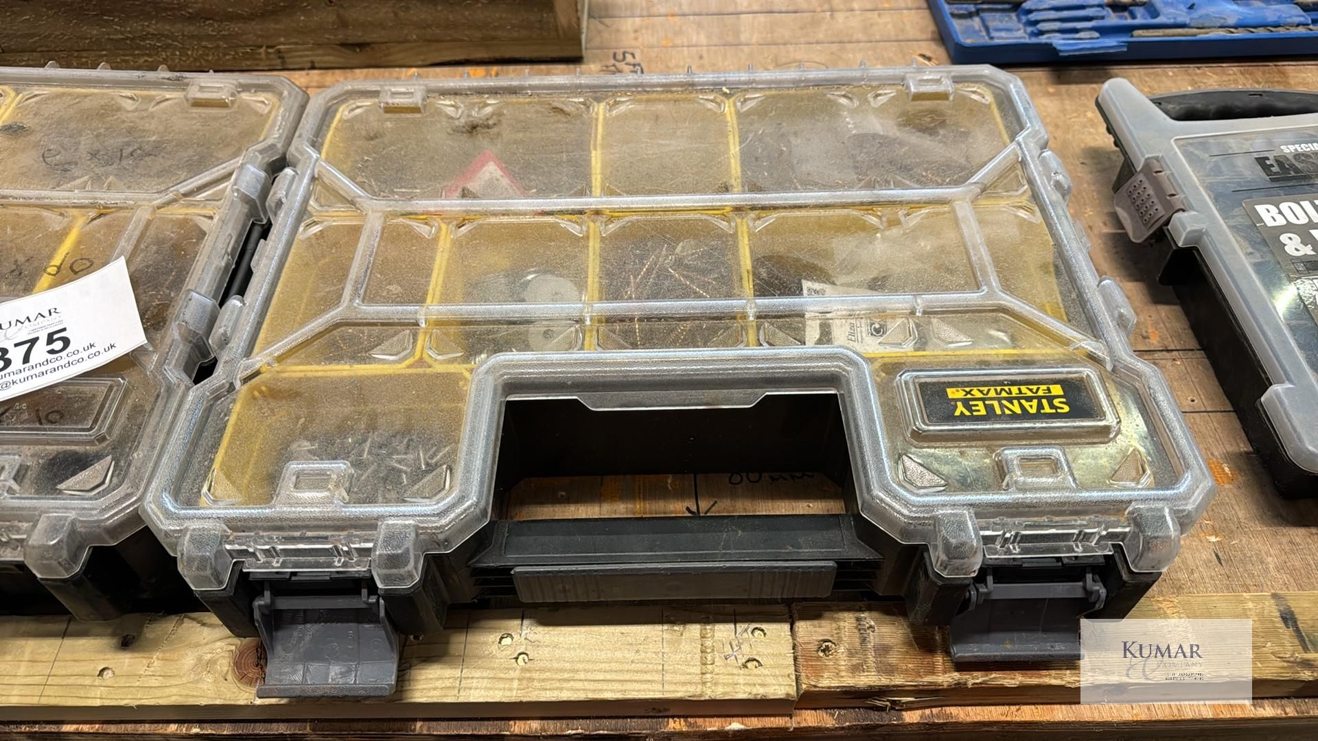 2: Stanley Fatmax Tool Cases with Fixings & Screws As Pictured - Image 8 of 9