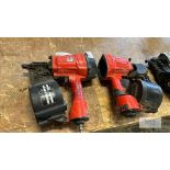 2: Tacwise GCN70V Air Coil Nail Guns - 40 - 70mm Length - One Sold for Spares