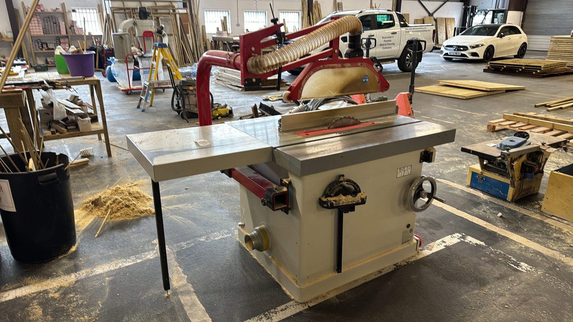 Axminster Trade Model AT400SB Table Saw, Serial No. 19120077, (12/2019)