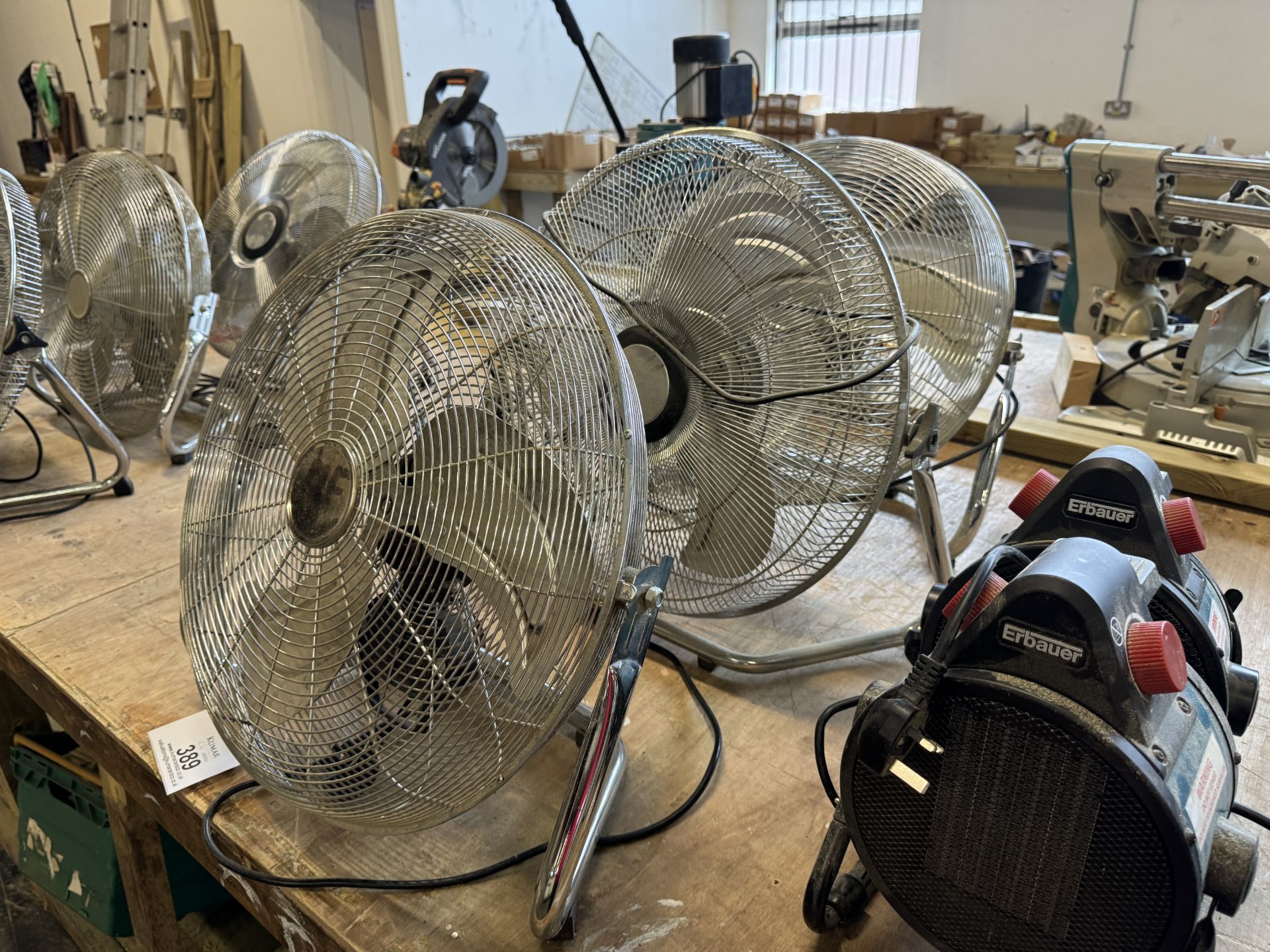 3: EAC HF-45B 18" Industrial Floor Fans - Image 3 of 4