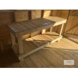 Wooden Work Bench Sizes, 182cm x 60cm x 90cm - Lot Location in Lot 94