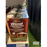 4: 5Ltr Barrattine Wood Protective Treatment (RRP £30.30 each)