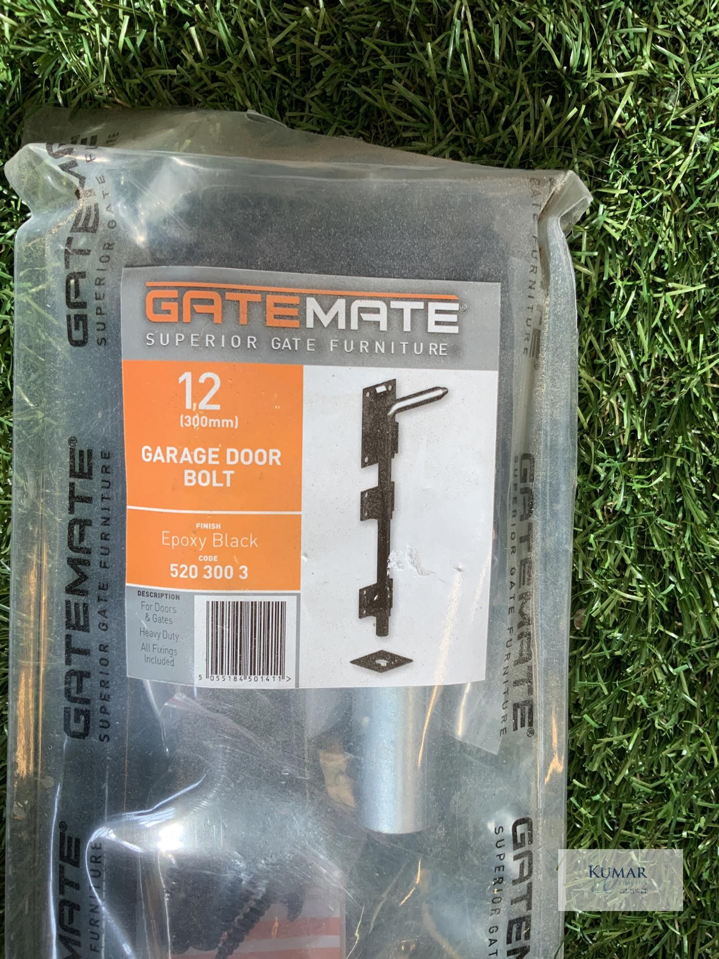 1: Gatemate Garage Door Bolt 12" - Image 2 of 4