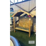 Tenby Arbour with Seating, Sizes (W x D x H) 2.07m x 0.85m x 2.07m RRP £449.99 - Successful Bidder