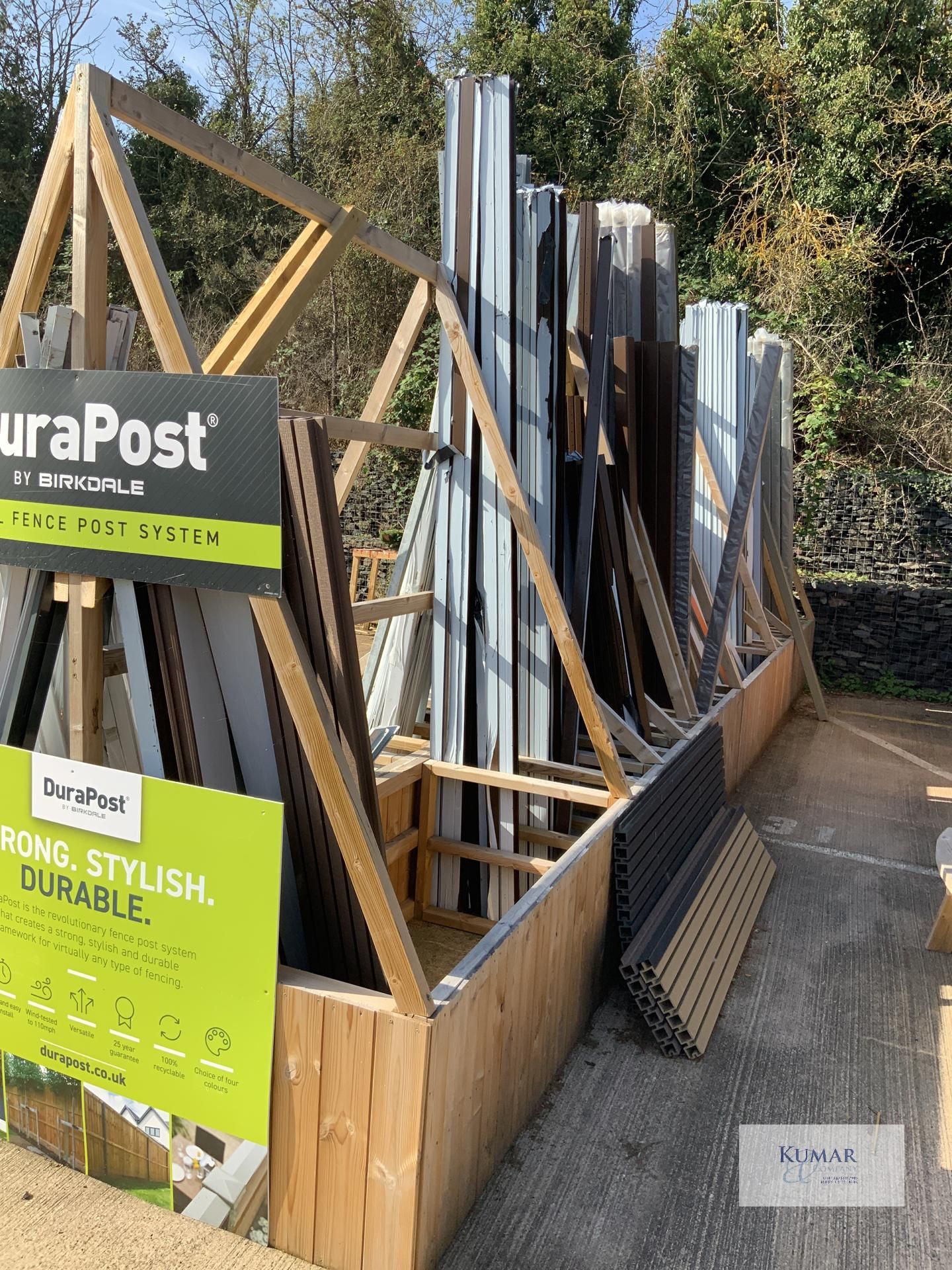 Large Selection of Durapost Accessories Post Boards Rails - As shown in pictures - Please Note