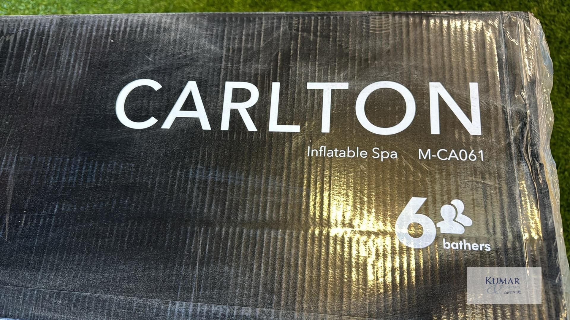M Spa Carlton Muse Series M- CA061 6 Bather Inflatable Spa Display Model Never Been Used with Box - Image 4 of 13