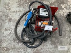 Fabricated High Mobile Fuel Pump with Gauage & Electric Oil Pump