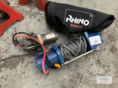 Rhino, Model KEW200 12V Electric Winch Capacity 2000Lb