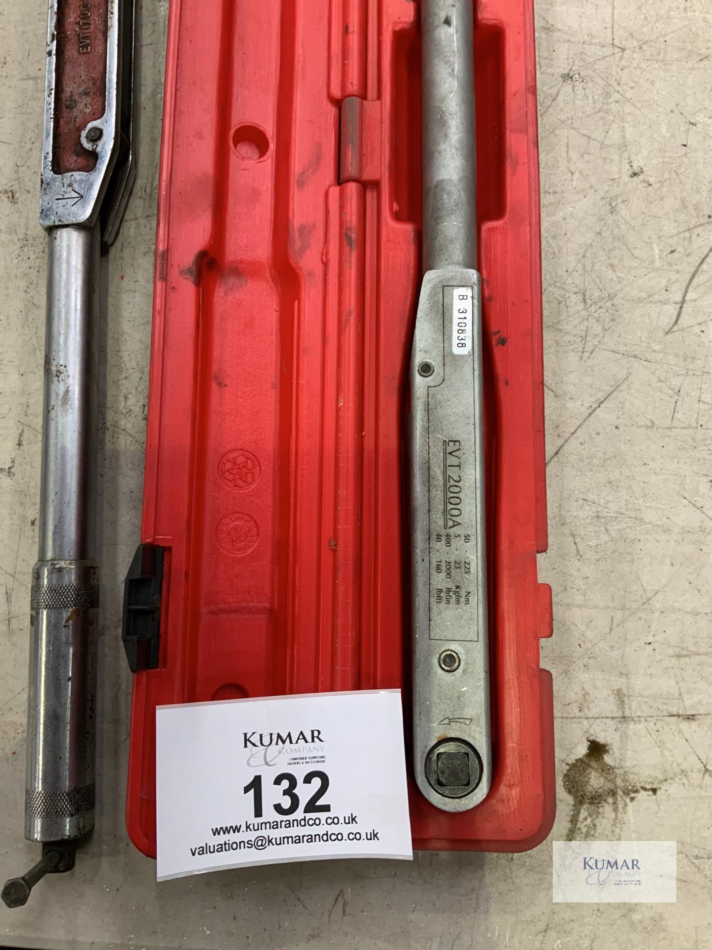 Britool EVT2000A Industrial Torque Wrench & Other - Image 2 of 4