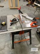 Evolution 240V Corded Table Saw R255MTS (RRP Â£180)