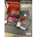 Wolf High Speed Grinding Gun with Tools, Attachments & Grinding Wheels As Shown