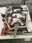 Quantity Of Clamps and G Clamps