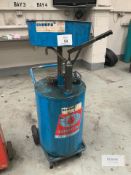 Samefa Model 22541 Mobile Oil Drainer and Pump