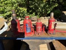 4: Various Bottle Jacks with Handle