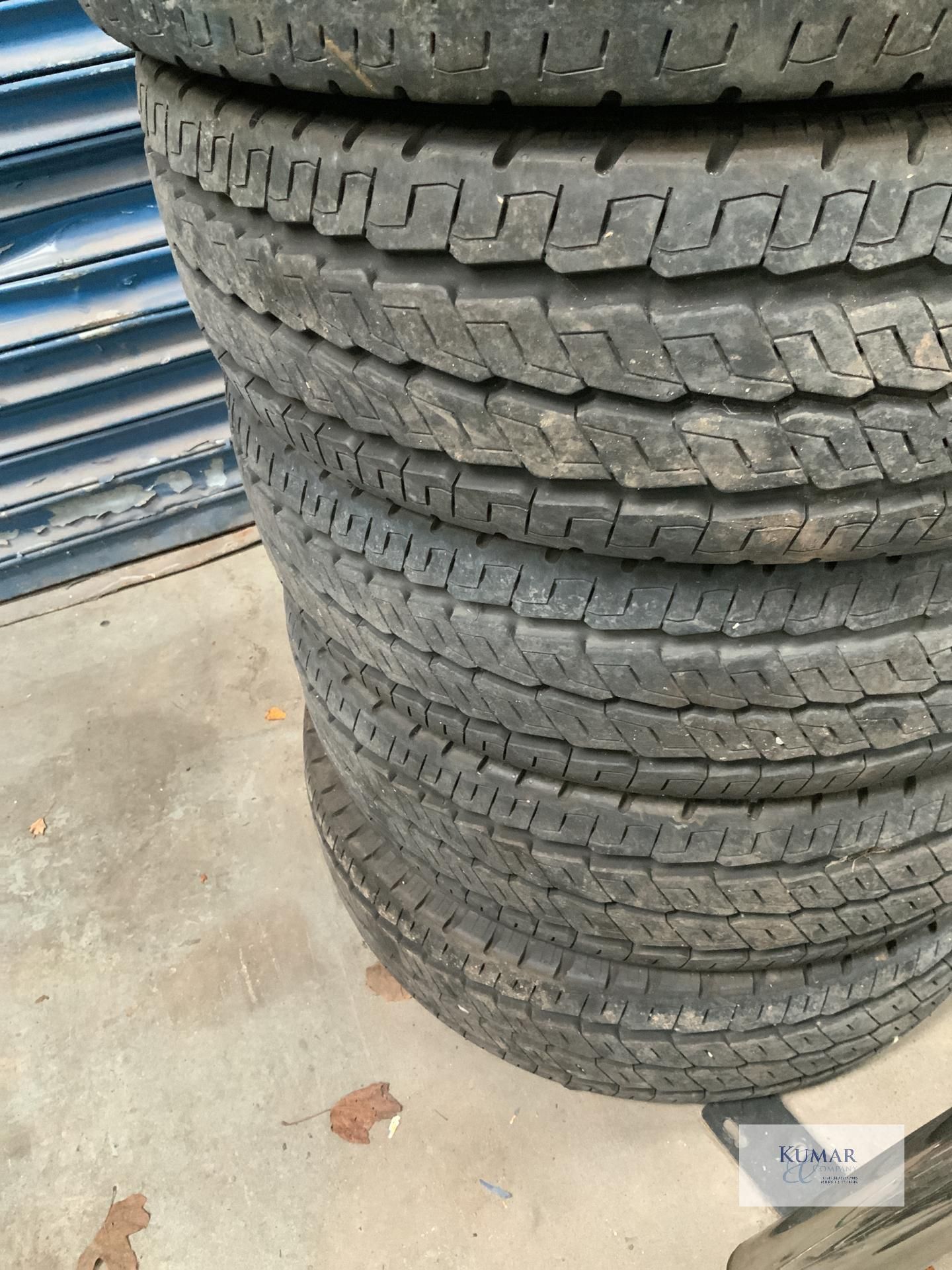 5: 225/ 75R16 Continental Vanco camper tyres DOT 2016 - Image 2 of 5