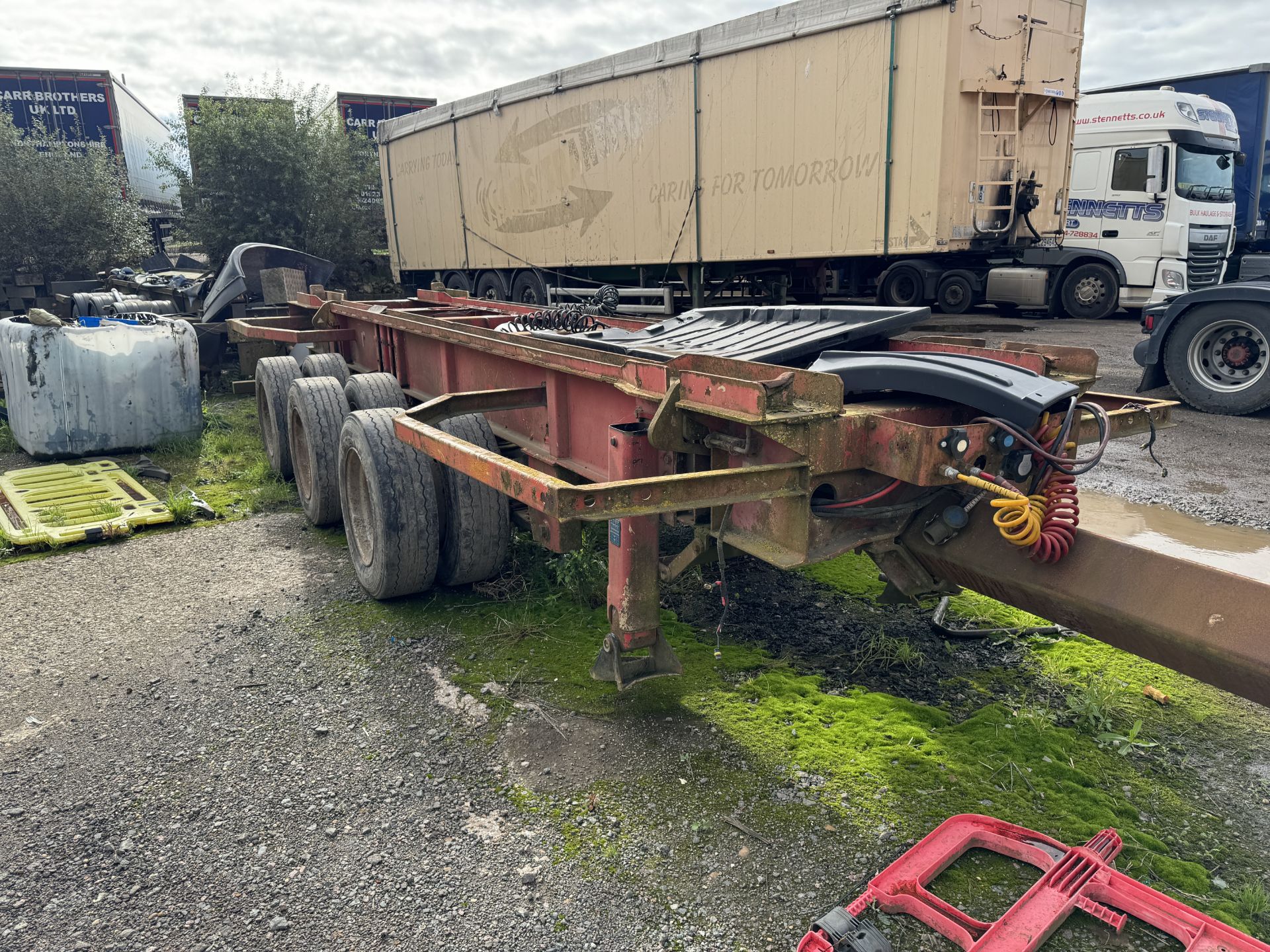 JNL 03 - The Boughton Tri - Axle Trailer, Sold for Spares - Image 7 of 12