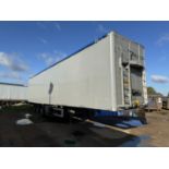 2010 - Knapen Type K100, Tri Axle Air Suspension Walking Floor Trailer