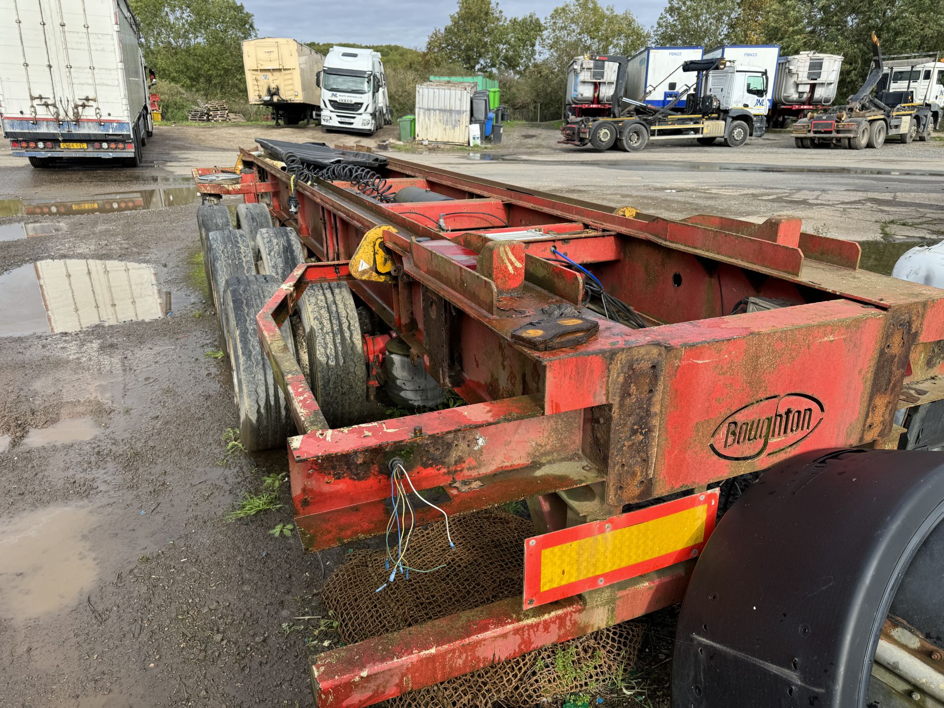 JNL 03 - The Boughton Tri - Axle Trailer, Sold for Spares - Image 5 of 12