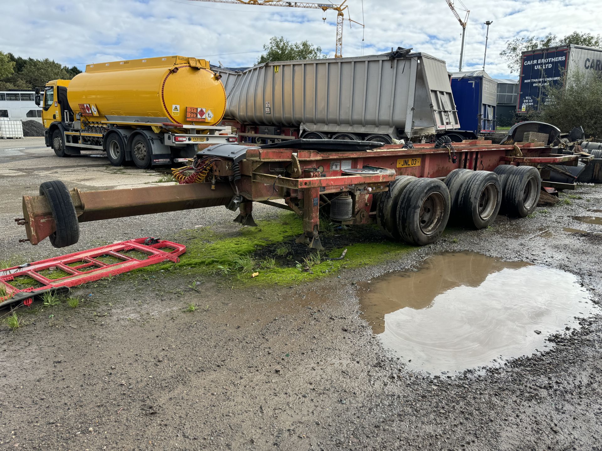 JNL 03 - The Boughton Tri - Axle Trailer, Sold for Spares