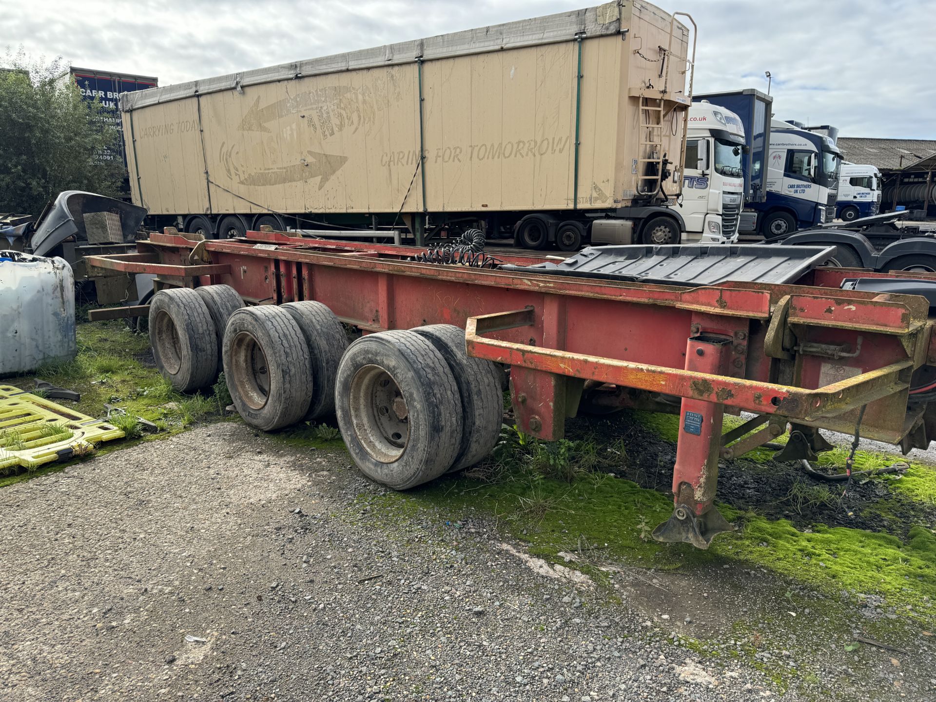 JNL 03 - The Boughton Tri - Axle Trailer, Sold for Spares - Image 8 of 12