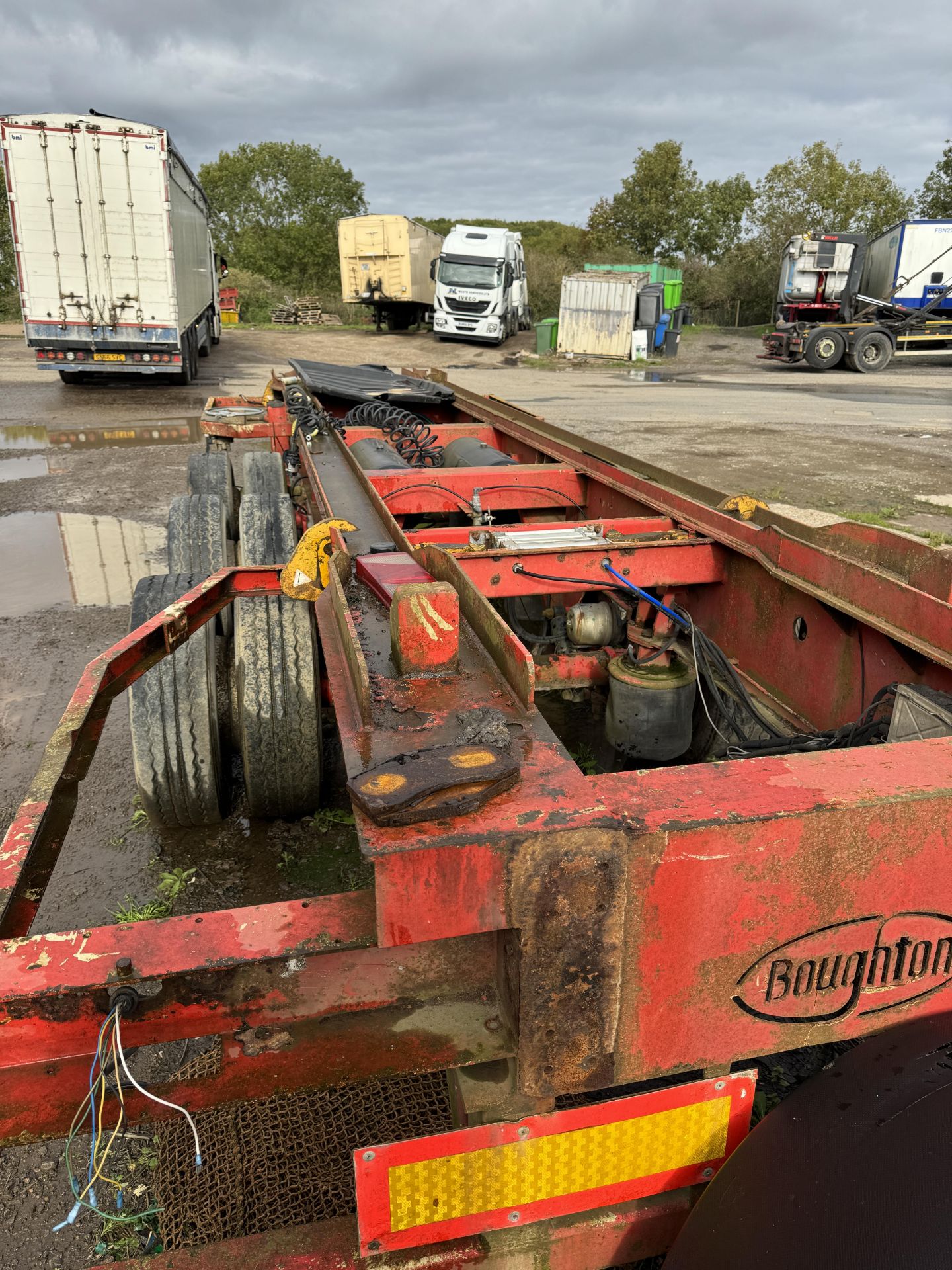 JNL 03 - The Boughton Tri - Axle Trailer, Sold for Spares - Image 4 of 12