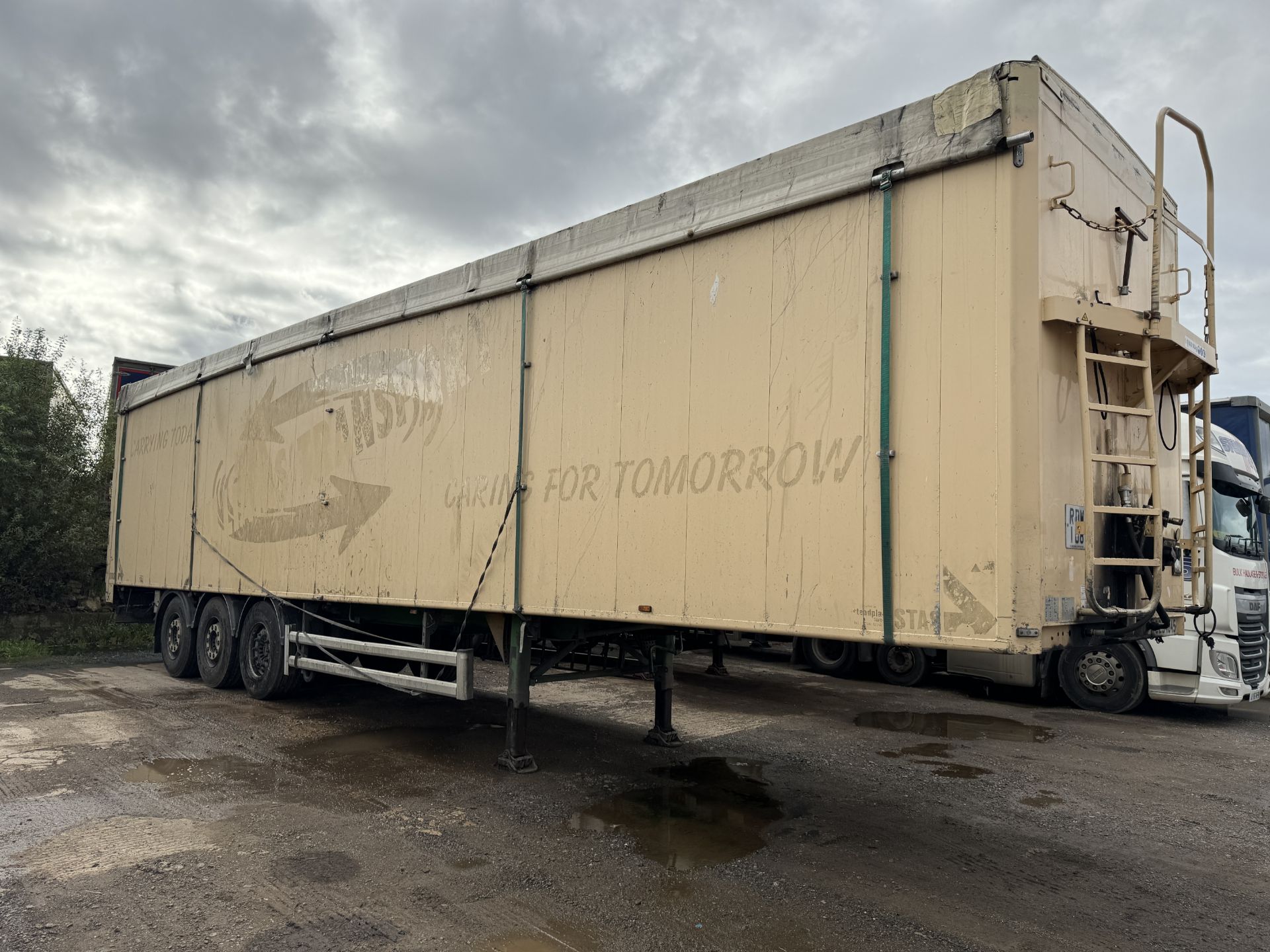 2010 - STAS Type SZ339V, Tri Axle Air Suspension Cargo Floor Trailer - Image 3 of 42